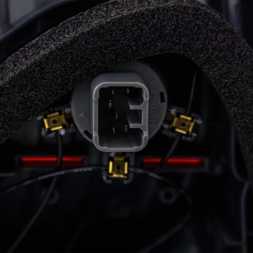 Luz trasera halógena para Toyota Echo 2000-2002 lente izquierda transparente y roja con bombilla(s) Foto 4 de 4