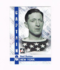 2011-12 ITG In The Game Captain C set break #66 Red Dutton SILVER /150