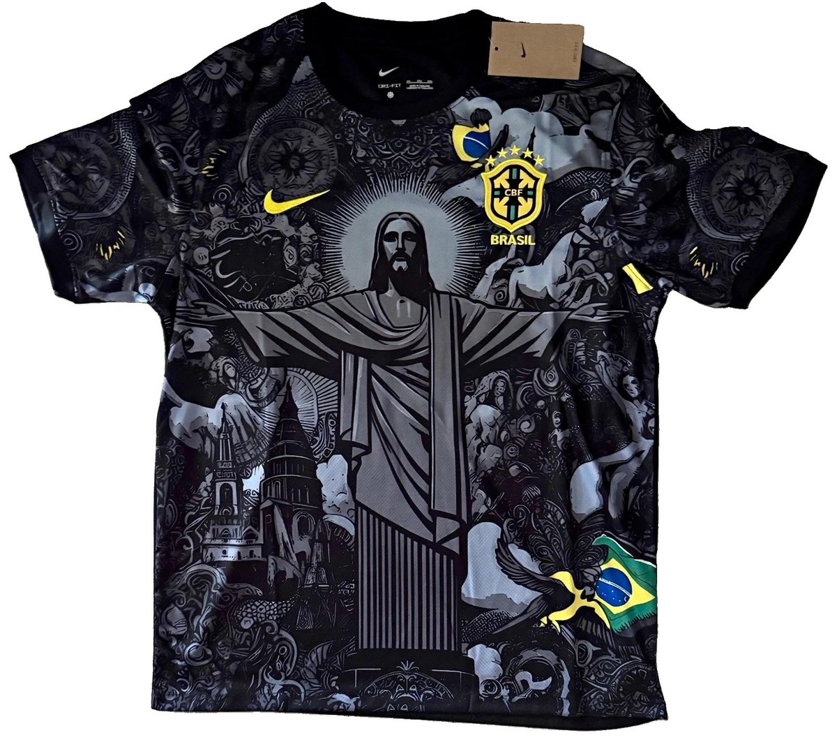 Nike Brazil National Team Soccer Jerseys for sale | eBay