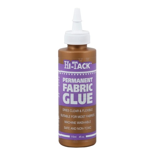 Hi-Tack Glue Very Sticky - All Purpose PVA - Fabric Glue - Stiffener - Fray Stop - Picture 15 of 19