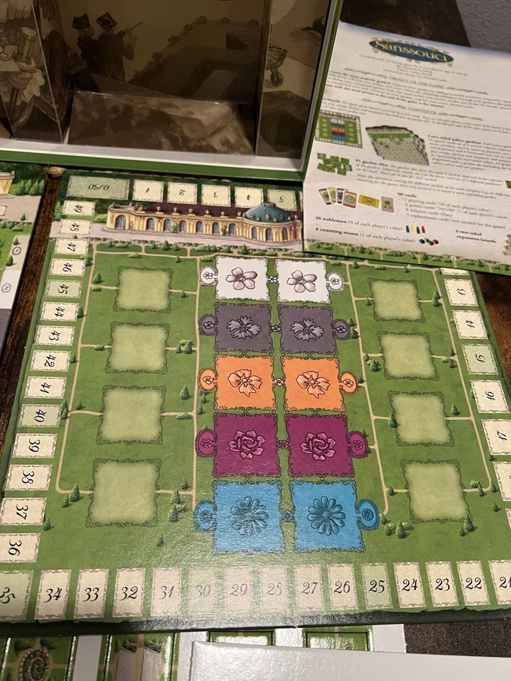 Ravenburger Sanssouci Legespiel Garden Construct Architect Strategy Board Game - Image 4 of 4