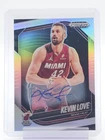 KEVIN LOVE 2024-25 PRIZM BLACK BASKETBALL AUTOGRAPH SILVER #183 HEAT Q2101