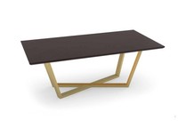 Luxus Tisch Braun Tische Esszimmer Esstisch Design Esstische 208X104