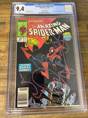 Amazing Spider-Man #310 CGC 9.4 Newsstand 1988