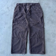 Vintage Y2K Carhartt DKB brown double knee work wear carpenter pants