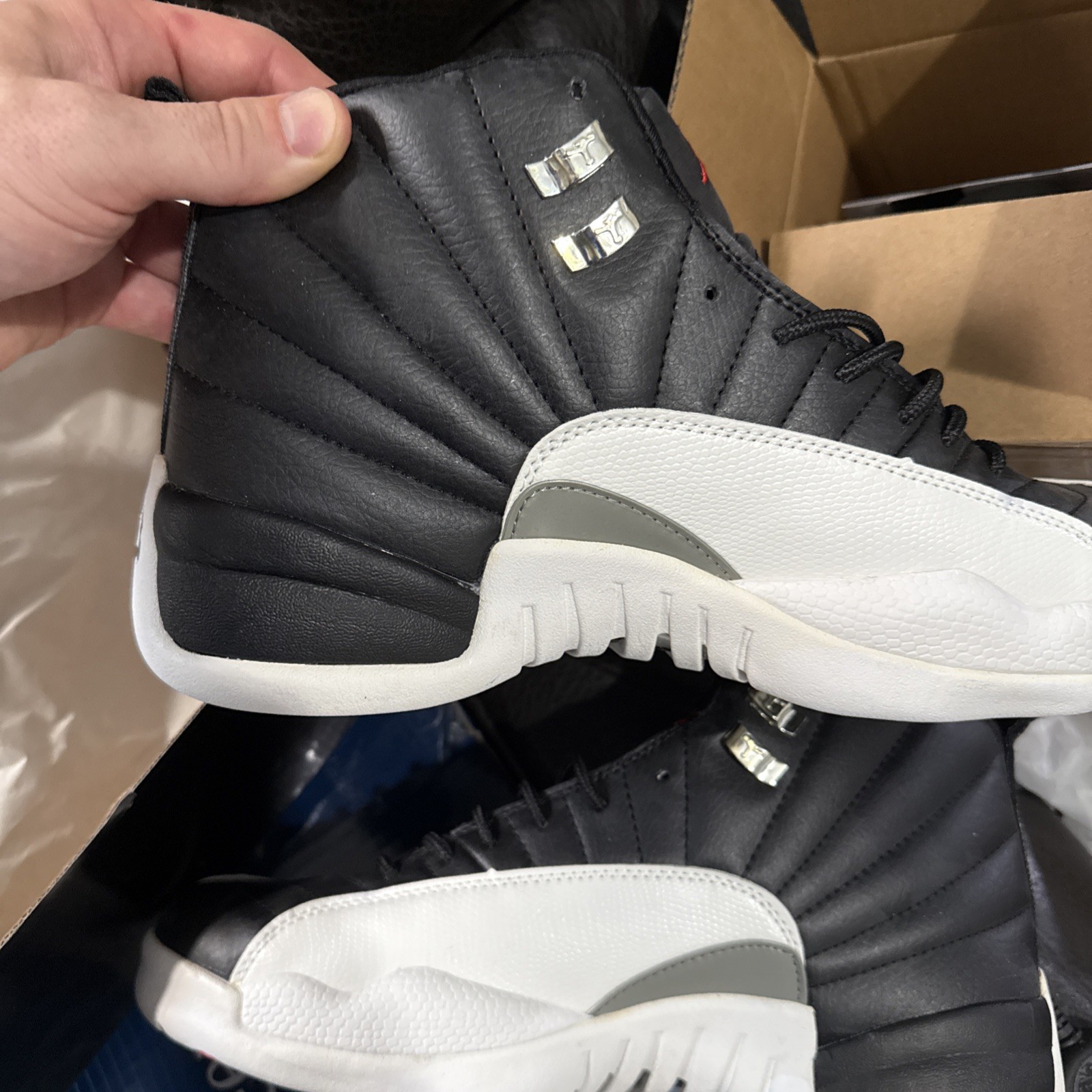 2003 Air Jordan 12 Retro “Playoffs” in size 11, with the original box 2003