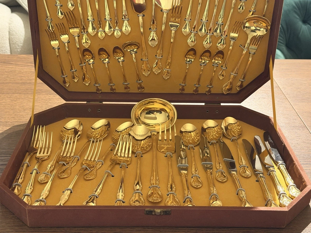 24 Karat Vergoldet in Essbesteck-Sets online kaufen