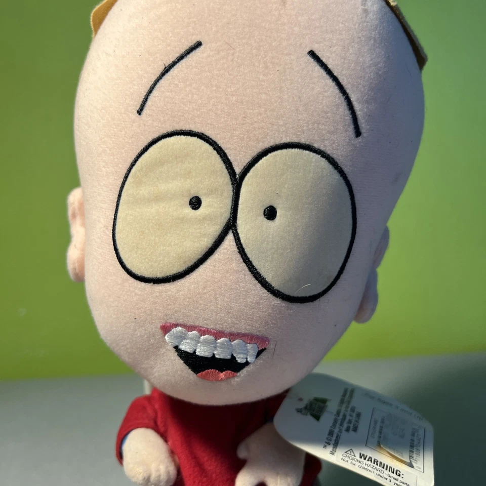 Juguete de peluche South Park Timmy con silla de ruedas 12" ORIGINAL 2000 SIN PROBAR Foto 4 de 4