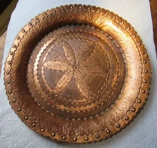 Golden Gate International Exposition Hobby Handwrought Copper Plate 1939 