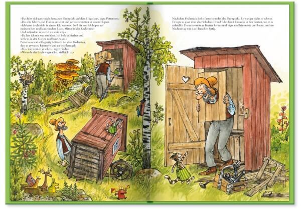 Thumbnail - Pettersson Und Findus - Findus Zieht Um, Gebundenes Buch, 28 Seiten,
