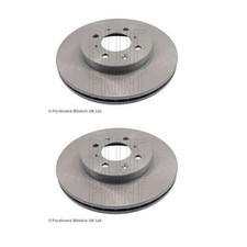 2x Blue Print ADH243114 Bremsscheibe Vorne für Honda Jazz Lotus Elise Rover 25
