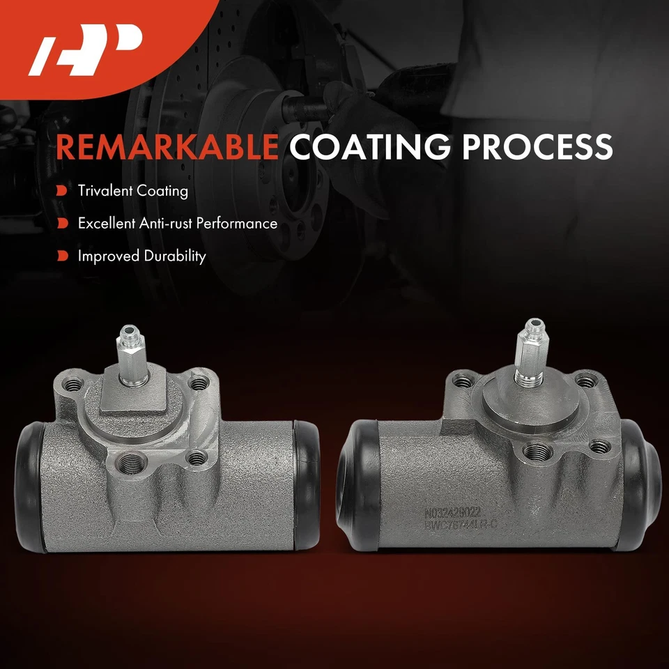 2x Rear Upper / Lower Drum Brake Wheel Cylinder for Chevy C30 Pickup GMC C5000 - Image 3 of 4