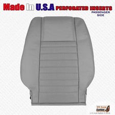 2005 2006 2007 2008 2009 Ford Mustang Gt Front Passenger Top Leather Cover Gray 2005 2006 2007 2008 2009 Ford Mustang Gt Front Passenger Top Leather Cover Gray