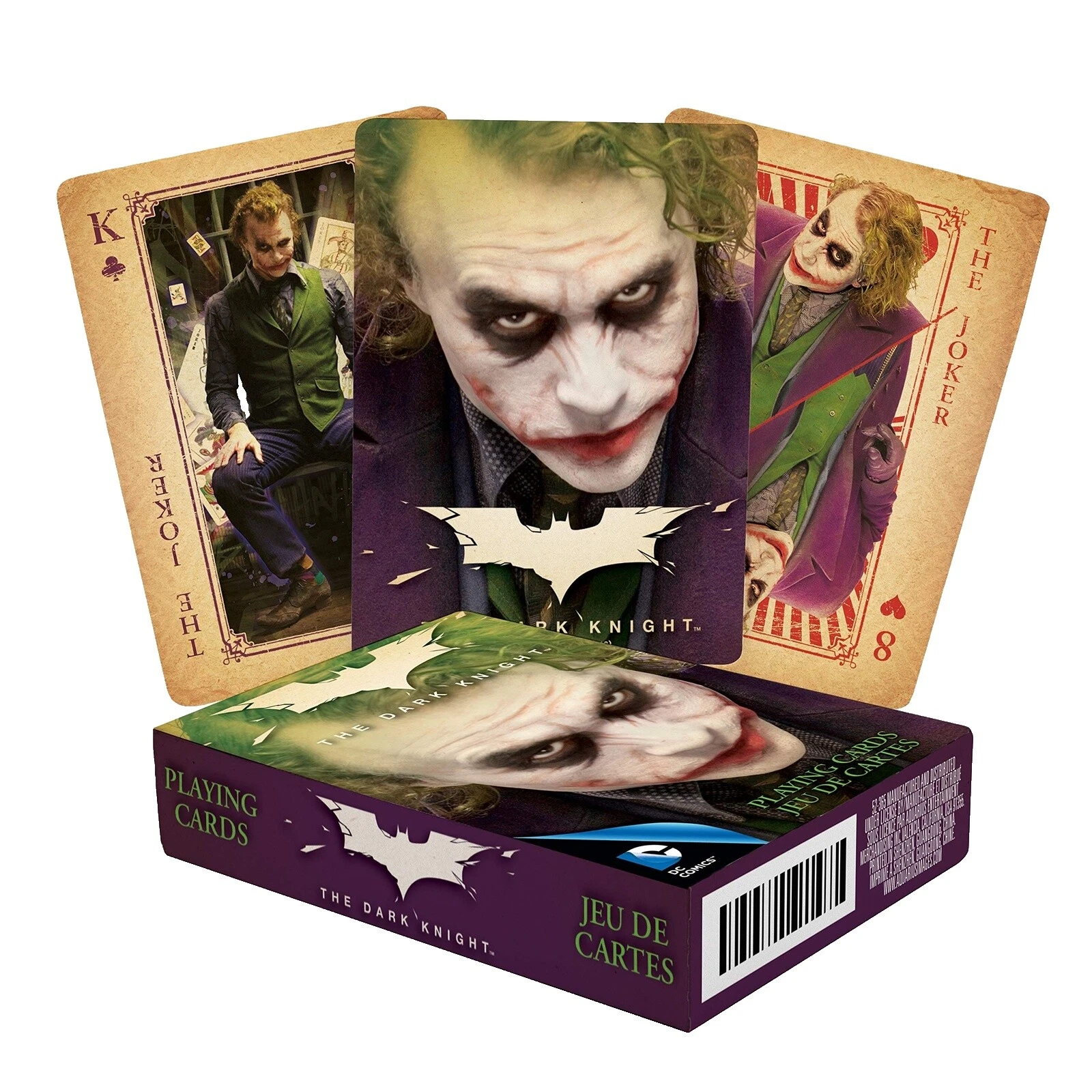Baraja de cartas de Batman jugando a las cartas