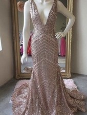 Women Wedding dress Cocktail Party Prom Bridesmaid Formal Ball Gown Dresses US