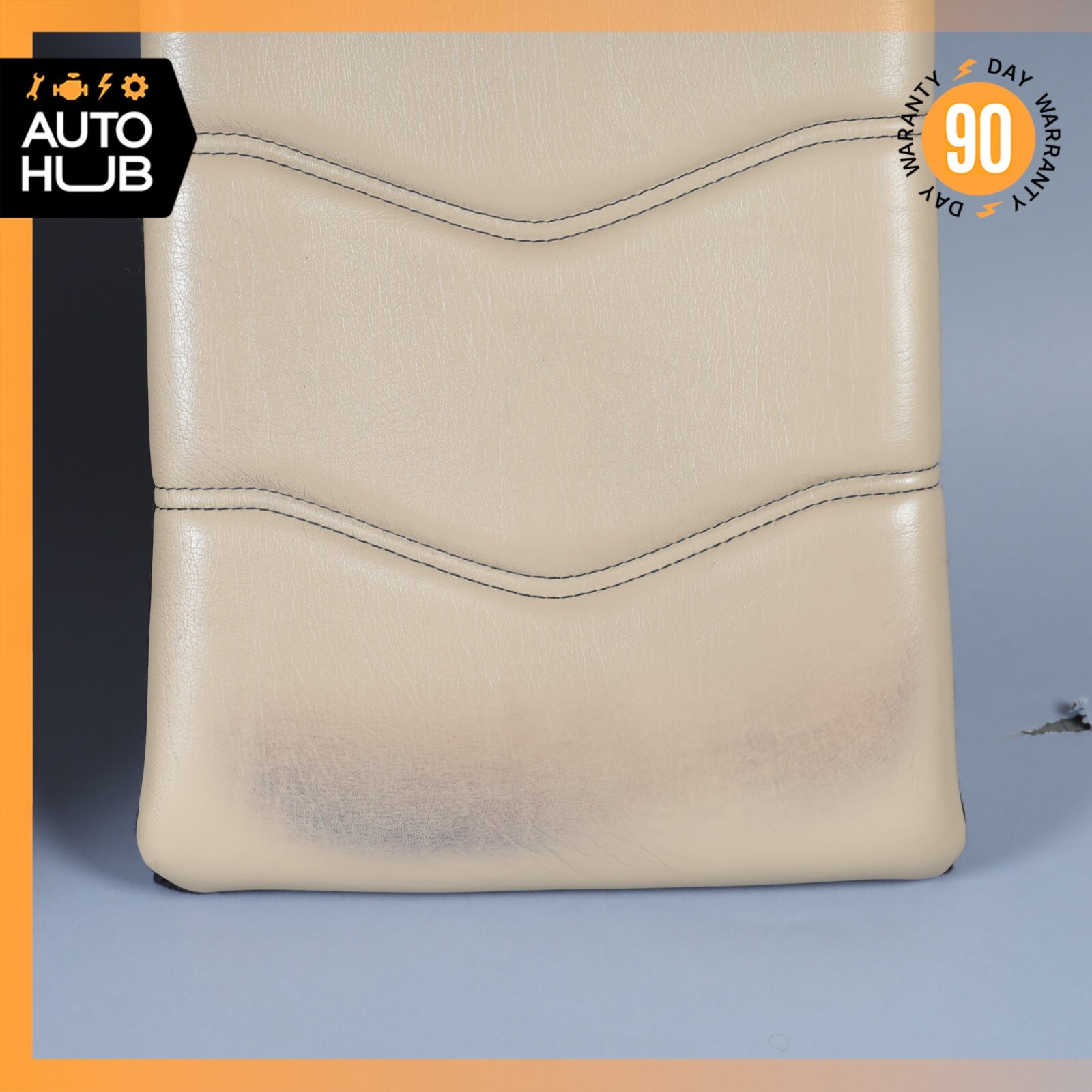 08-12 Maserati GranTurismo M145 Front Left Side Top Upper Seat Cushion Beige OEM
