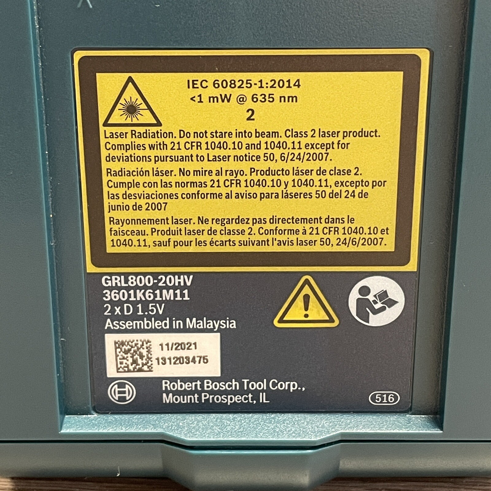 Bosch GRL80020HV Professional 800 Ft Rotary Laser Level (P1) eBay