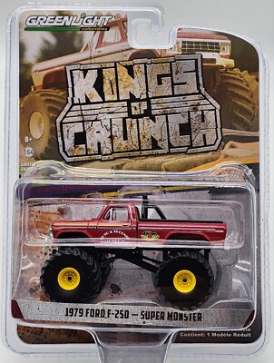 GREENLIGHT 2021 KINGS OF CRUNCH SERIES 9 1979 FORD F-250 SUPER MONSTER RR'S!!