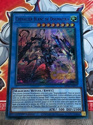 Yu Gi Oh Karte WEISSER RITTER VON DOGMATIKA MP22-FR075