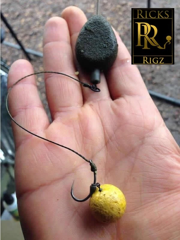 3 or 6 Solid Pva bag rigs - Ready Tied Carp Rigs - Wafter - Dark Matter  Korda