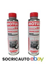 2 Motul Engine Clean Auto Additivo Pulizia Lavaggio Interno Olio Motore 300ml