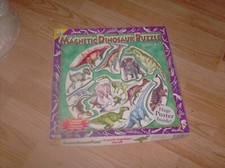 MAGNETIC DINOSAUR PUZZLE WITH POSTER BY THE ORB FACTORY