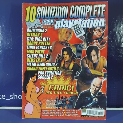 MAGAZIN TECHNISCHE ANLEITUNGEN 10 LÖSUNGEN PLAYSTATION JAHR 1 NUMMER 1 2002 *GEBRAUCHT*