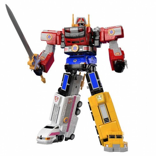 BANDAI Super mini plastic emergency combination Victory Robo Go Go Five - Picture 1 of 10