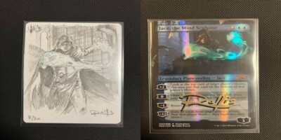 Mtg Artist Proof AP Jace, the Mind Sculptor Chris Rallis Art Foil