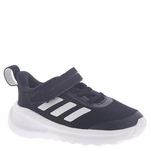 New adidas Fortarun EL I FV2635 Sneaker Black White Hook \u0026 Loop Toddler |  eBay