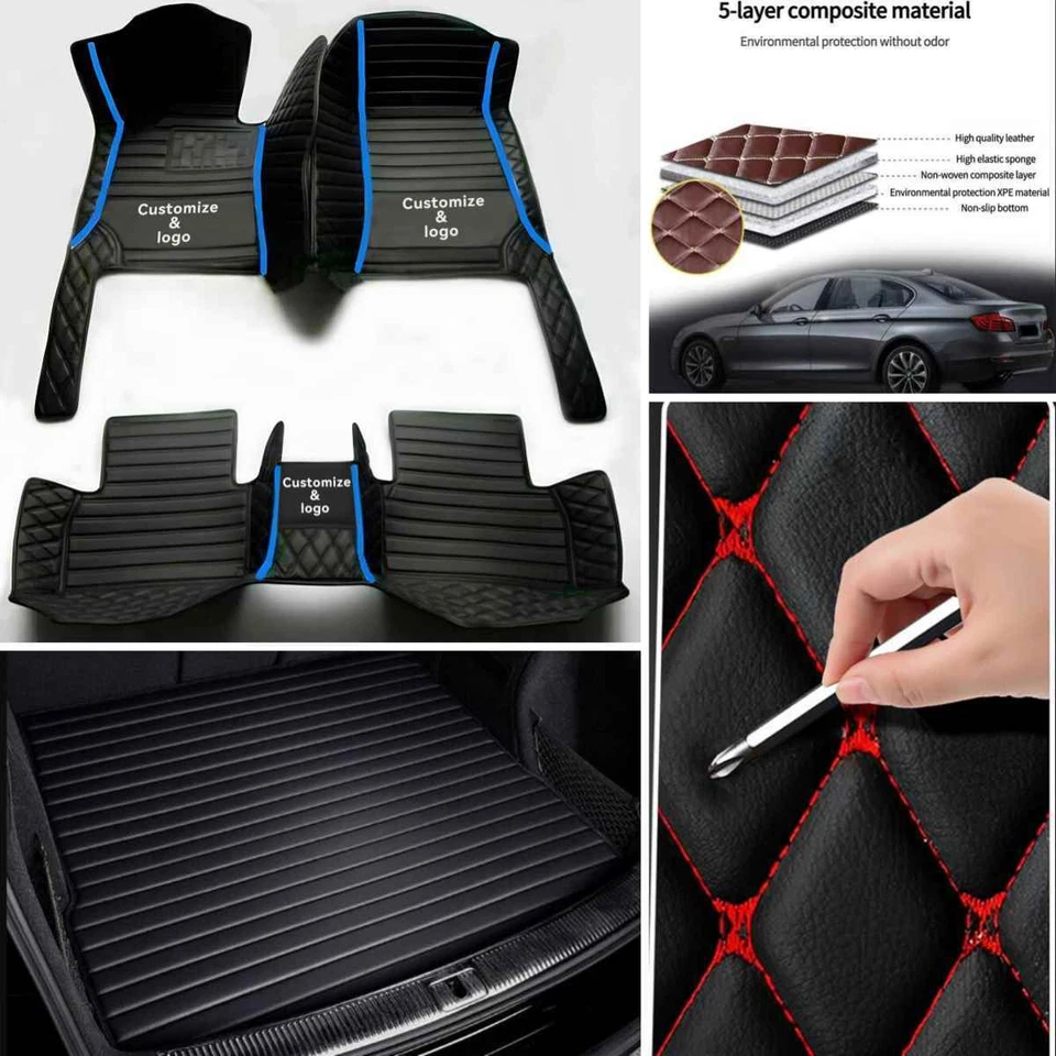 Alfombrillas y alfombrillas para maletero de auto Ford para todo tipo de clima alfombrilla personalizada automática Foto 4 de 4