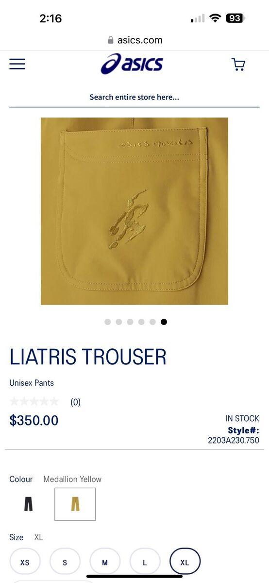 ASICS Liatris Trouser NWT | eBay ASICS Liatris Trouser NWT | eBay