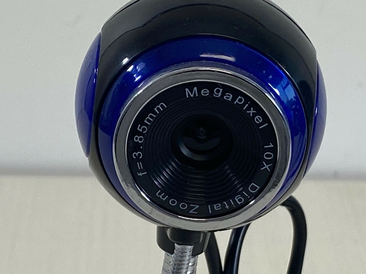 Lot of 2 Web Cam | 10X Digital Zoom | F=3.85 mm | Megapixel | 10-19.9x