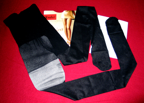 Collants YSL Vintage – 15 Deniers – Taille 40-42 – Brillant Brun – Neuf Avec étiquette