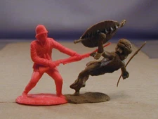 1/32 Conte Custom Lt. Chard & Zulu Warrior In Combat Rorke's Drift