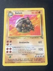 1999 Pokemon Fossil Golem #36