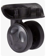 Amazon Basics Luggage Wheels for Amazon Basics Hardside Trolleys, Black