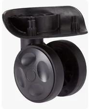 Amazon Basics Luggage Wheels for Amazon Basics Hardside Trolleys, Black