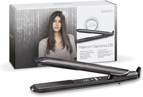 BaByliss ST259E Plancha de Pelo Placas de Cerámica con Infusión de Diamantes  | eBay