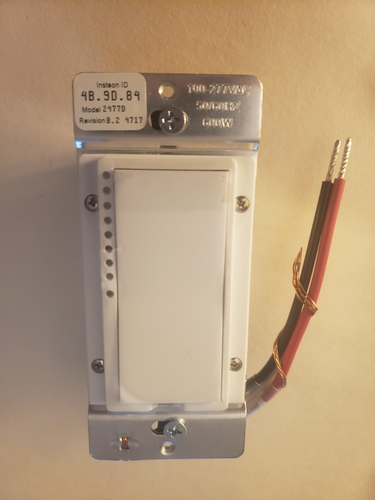 INSTEON Model 2477D Dimmer (White) 15amps With Quick Guide NIB (SCE 30y36) - Picture 9 of 9