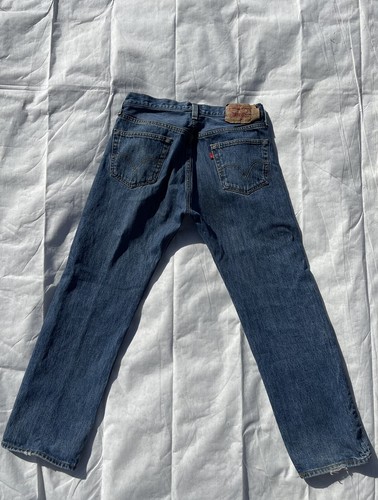 Levis 501 Original Straight Leg Button 