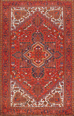 #ad #ad Vegetable Dye Heriiz Hand made Traditional Area Rug Living Room Carpet 6x10 $1355.23