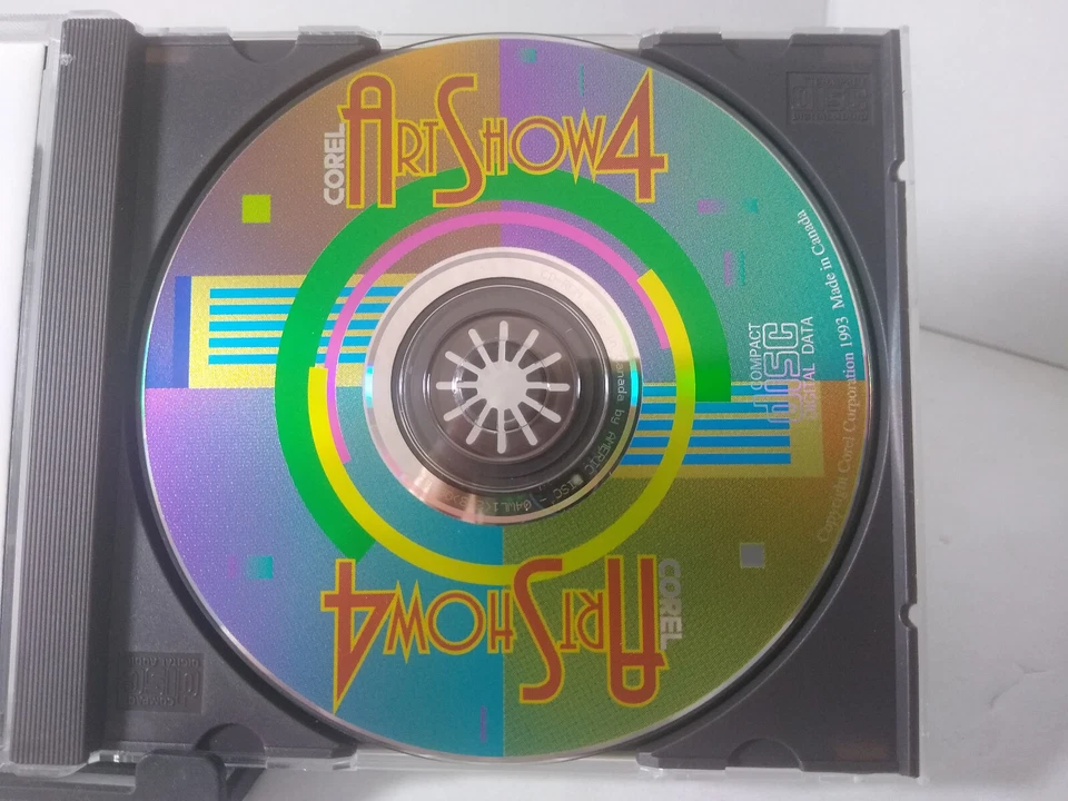 Corel Art Show 4 PC CD-ROM Photo Editing Software Art - Image 3 of 4