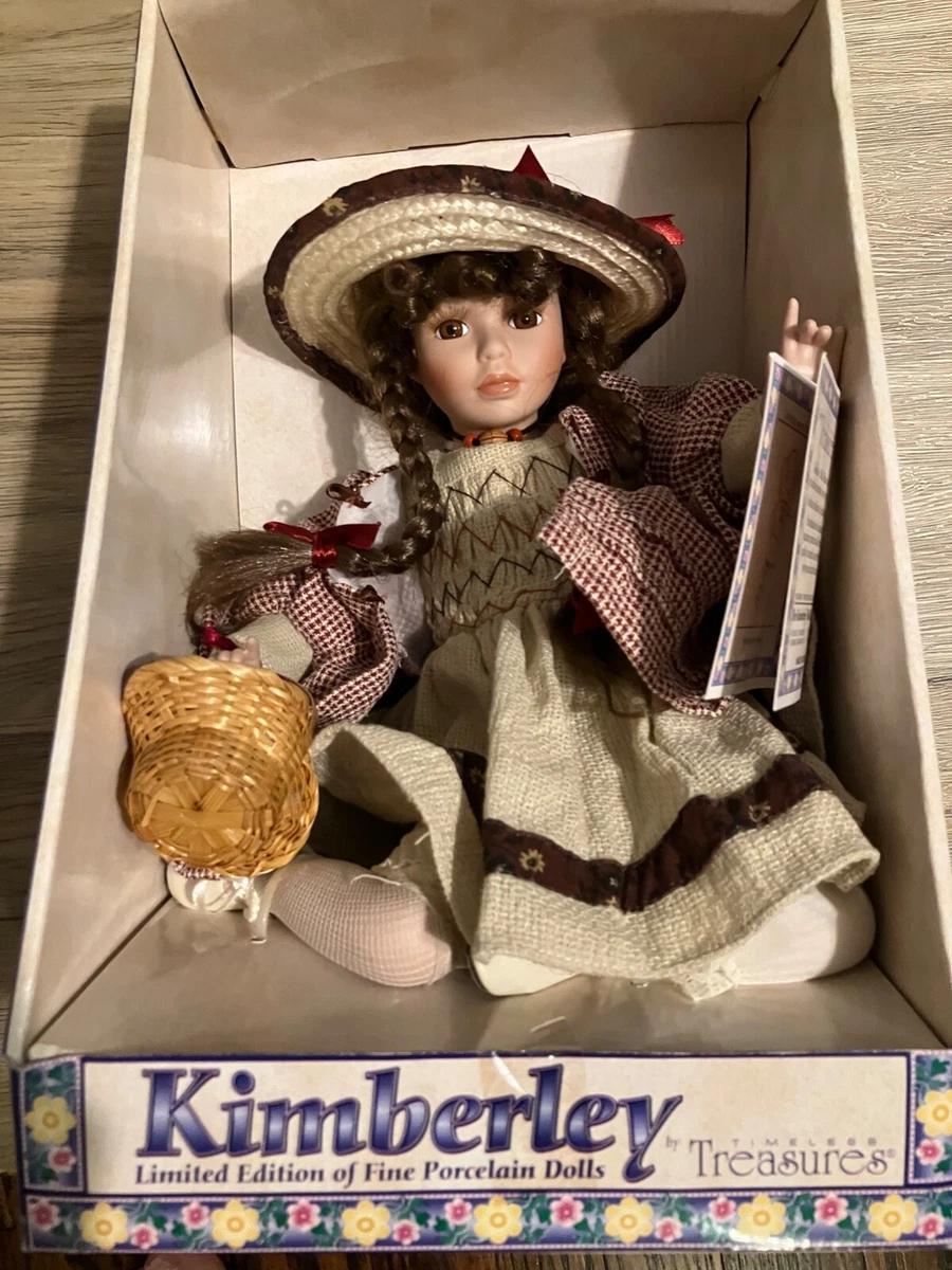 KIMBERLEY BY TIMELESS TREASURES LE Fine Porcelain Doll 2002 eBay