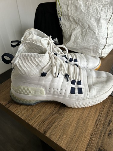 Under Armour Project Rock PR1 White UK8 Trainers Limited Edition - 第 1/7 張圖片