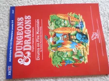 Drums on Fire Mountain    X8    Dungeons & Dragons  adventure module