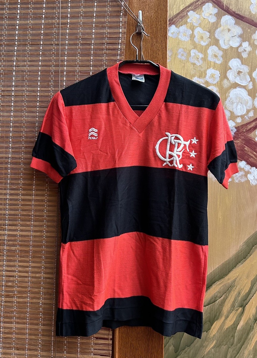 Vintage 80's Flamengo FC Original Home Football Jersey
