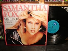 Samantha Fox ~  Naughty Girls (Need Love Too) ~ Vintage Maxi Single EP/LP