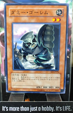 Manichino Golem EE3-JP196 Yugioh Yu-Gi-Oh OCG Konami GIAPPONE
