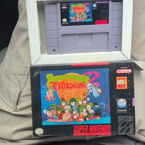 New ListingLemmings 2: The Tribes SNES - Authentic Boxed Copy - Mouse Compatible